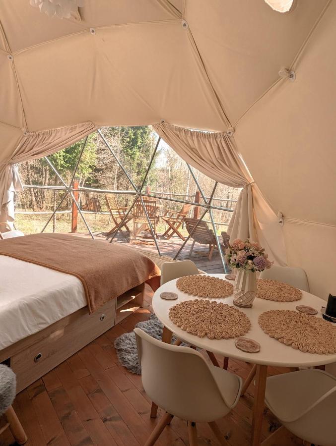 Отель Medve Dome - Luxury Camping In The Middle Of Nature Влэхица Экстерьер фото